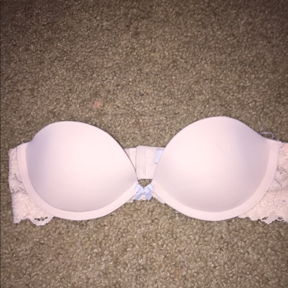 Strapless bra
